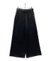 LOEWE（ロエベ）の古着「Black Loose fitting trousers　LOEWE　ロエベ　D2292120DI　」｜ブラック