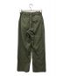 MARKAWARE (マーカウェア) FLAT FRONT TROUSERS ORGANIC WOOL SURVIVAL CLOTH オーガニックウールサバイバルクロス  A22C-06PT03C オリーブ サイズ:1：6000円