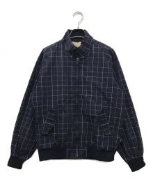 BARACUTA（バラクータ）の古着「G9スイングトップ/チェックスイングトップ」｜ブルー