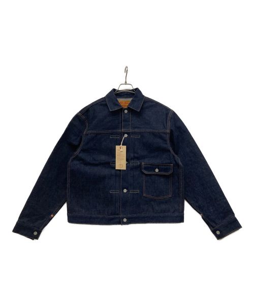 BONCOURA（ボンクラ）BONCOURA (ボンクラ) Type 1st Denim Jacket ファーストデニムジャケット リジッドデニム 1st型Gジャン 濃紺 Tバッグ イケ綿デニム レプリカデニム インディゴ サイズ:36の古着・服飾アイテム