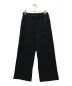 UJOH（ウジョー）の古着「TAPE BELT WIDE PANTS　U761-P01-001」｜ブラック