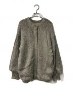 Ameriアメリ）の古着「2WAY MOHAIR SHAGGY KNIT/モヘヤシャギーニット/01220131030」｜ブラウン