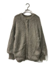 Ameri（アメリ）の古着「2WAY MOHAIR SHAGGY KNIT/モヘヤシャギーニット/01220131030」｜ブラウン