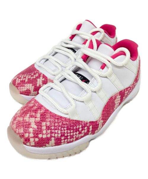 NIKE（ナイキ）NIKE (ナイキ) スニーカー Air Jordan 11 Low WMNS “Pink Snakeskin” AJ11 AH7860-106 ホワイト サイズ:23.5の古着・服飾アイテム