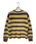 stussy (ステューシー) Horizontal stripe cardigan ホリゾンタルストライプカーディガン stussy ステューシー Vネック  マルチカラー サイズ:M：13000円