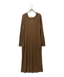 Uhr（ウーア）の古着「バックベルトリブドレス/Back belted Rib Dress/19AWUhr-CS114/19AW」