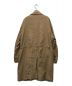 MARKAWARE (マーカウェア) ORGANIC COTTON WEATHER CLOTH SINGLE TRENCH COAT/A20A-05CO01C/オーガニックコットンウェザークロースシングルトレンチコート ベージュ サイズ:1：22000円