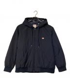 DANTONダントン）の古着「LIGHT DOWN HOODED JACKET ライトダウンフーデットジャケット  DANTON ダントン ネイビー DT-A0041 NTL ダブルジップ」｜ネイビー