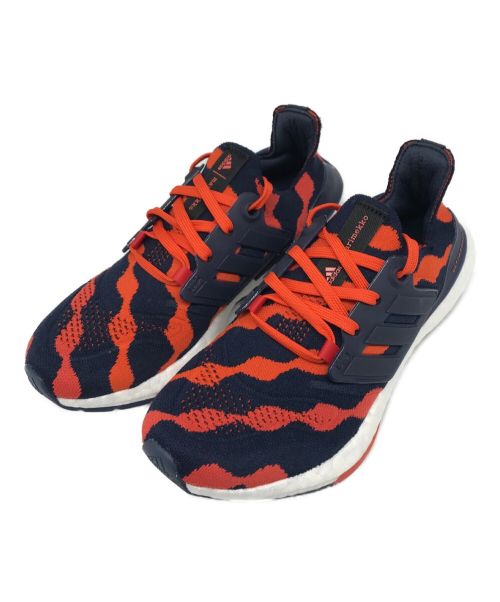 adidas（アディダス）adidas marimekko (マリメッコ) adidas ULTRABOOST×MARIMEKKO アディダス ウルトラブースト×マリメッコスニーカー ULTRABOOST 1.0 DNA W HQ4204 ネイビー サイズ:23の古着・服飾アイテム