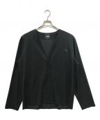 THE NORTH FACEザ ノース フェイス）の古着「Tech LOUNGE Cardigan テックラウンジカーディガン　NT12262」｜ブラック