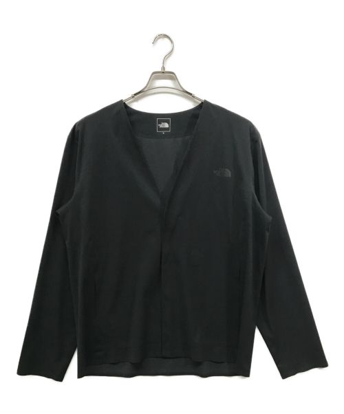 THE NORTH FACE（ザ ノース フェイス）THE NORTH FACE (ザ ノース フェイス) Tech LOUNGE Cardigan テックラウンジカーディガン　NT12262 ブラック サイズ:XLの古着・服飾アイテム