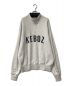 KEBOZ（ケボズ）の古着「ハーフジップスウェット KEBOZ ケボズ FREAK'S STORE フリークスストア NICK GEAR ニックギア FS223-1295G」｜グレー