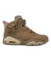 NIKE Travis Scott (トラヴィス スコット) AIR JORDAN 6 RETRO　British Khaki　エアジョーダン 6 レトロ スぺシャル　DH0690-200 British Khaki サイズ:25.5cm：20000円