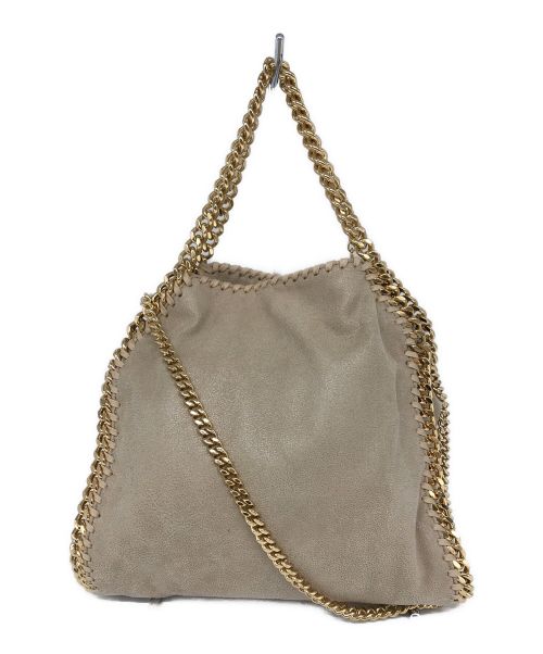 STELLA McCARTNEY（ステラマッカートニー）STELLA McCARTNEY (ステラマッカートニー) Falabella Mini Shoulder Bag/ファラベラミニショルダーバッグ　イタリア製 ベージュの古着・服飾アイテム