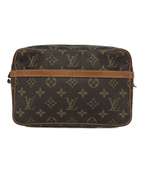 LOUIS VUITTON（ルイ ヴィトン）LOUIS VUITTON (ルイ ヴィトン) セカンドバッグ/コンピエーニュ23/モノグラム/Ｍ51847 ブラウンの古着・服飾アイテム