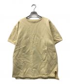 OLD JOE & Co.オールドジョー）の古着「PATINA SWEAT UNDERSHIRT　半袖スウェット　デザイン　タグ付　2210J-CT06」｜イエロー