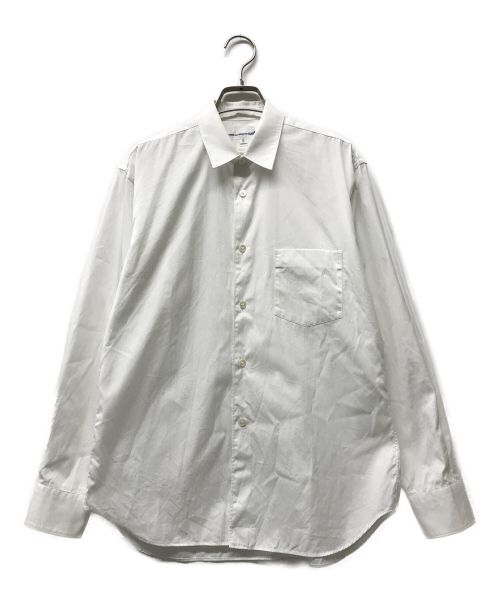 COMME des GARCONS SHIRT（コムデギャルソンシャツ）COMME des GARCONS SHIRT (コムデギャルソンシャツ) CLASSIC FIT SHIRT/クラシックフィット シャツ/長袖シャツ/コットンシャツ/CDGS2PL/フランス製/ ホワイト サイズ:XSの古着・服飾アイテム