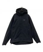 ARC'TERYXアークテリクス）の古着「Gamma MX Hoody GAMMA MX HOODY ガンマ フーディ ソフトシェル 防水 フード付き アウター ジャケット メンズ 24114 Black」｜ブラック