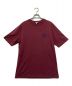 LOEWE（ロエベ）の古着「アナグラム刺繍Tシャツ LOEWE ロエベ 2022SS Anagram Embroidery Tee H2179680CR ロエベ アナグラムエンブロイダリーTシャツ 半袖カットソー ロゴ刺繍  H2179680CR」｜ボルドー