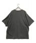 BALENCIAGA (バレンシアガ) europa!プリントTシャツ BALENCIAGA バレンシアガ オーバーサイズTシャツ 18AW 535717 グレー サイズ:S：20000円