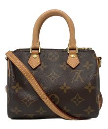 LOUIS VUITTON（ルイ ヴィトン）の古着「2WAYバッグ ナノ スピーディ M61252 モノグラム ボストンバッグ ショルダーバッグ」