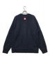 A BATHING APE (アベイシングエイプ) BAPE GENERAL print Sweat/プリントスウェット/ストリート ネイビー サイズ:Ｍ：5000円