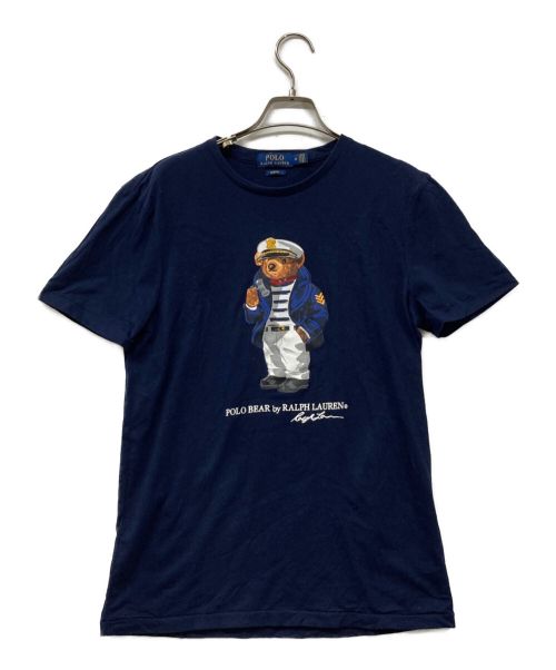 POLO RALPH LAUREN（ポロ・ラルフローレン）POLO RALPH LAUREN (ポロ・ラルフローレン) プリントTシャツ/ポロベア/プリントTシャツ ネイビー サイズ:Mの古着・服飾アイテム