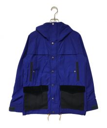 THE NORTH FACE×JUNYA WATANABE COMME des GARCONS（ザ ノース フェイス×ジュンヤワタナベ コムデギャルソン）の古着「ナイロンオックス マウンテンパーカー THE NORTH FACE ザ ノース フェイス JUNYA WATANABE COMME des GARCONS ジュンヤワタナベ コムデギャルソン WT-J917 ブルー オレンジ ネイビー GORE WINDSTOPPER」｜ブルー