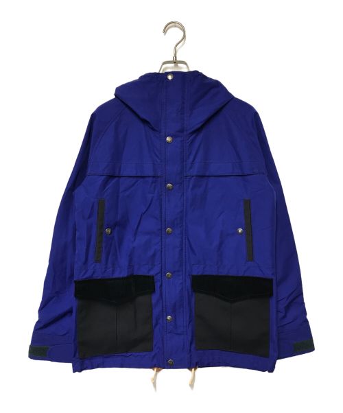 THE NORTH FACE（ザ ノース フェイス）ナイロンオックス マウンテンパーカー THE NORTH FACE ザ ノース フェイス JUNYA WATANABE COMME des GARCONS ジュンヤワタナベ コムデギャルソン WT-J917 ブルー オレンジ ネイビー GOの古着・服飾アイテム