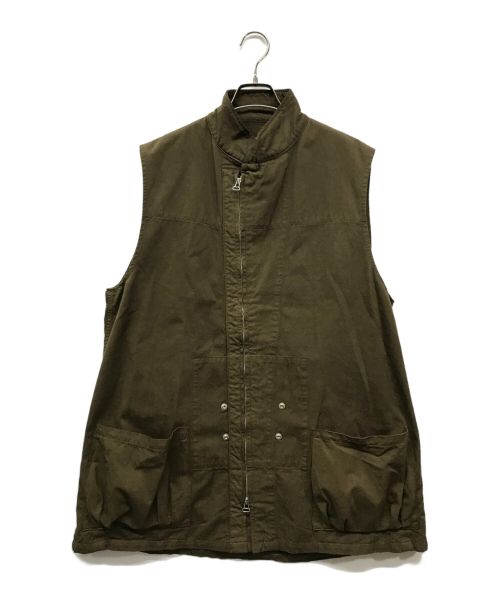 YOKE（ヨーク）YOKE (ヨーク) Military Long Vest/ミリタリーロングベスト/YK23FW0546V オリーブ サイズ:2の古着・服飾アイテム