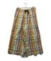 KAPITAL（キャピタル）の古着「Linen Madras Check Ludo Buggy Pants KAPITAL キャピタル マドラスチェック リネンパンツ K2203LP050」｜イエロー