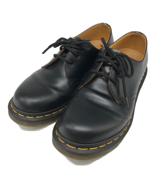 Dr.Martens（ドクターマーチン）Dr.Martens (ドクターマーチン) 3ホールシューズ Dr.Martens ドクターマーチン 1461W ブラック サイズ:UK5の古着・服飾アイテム