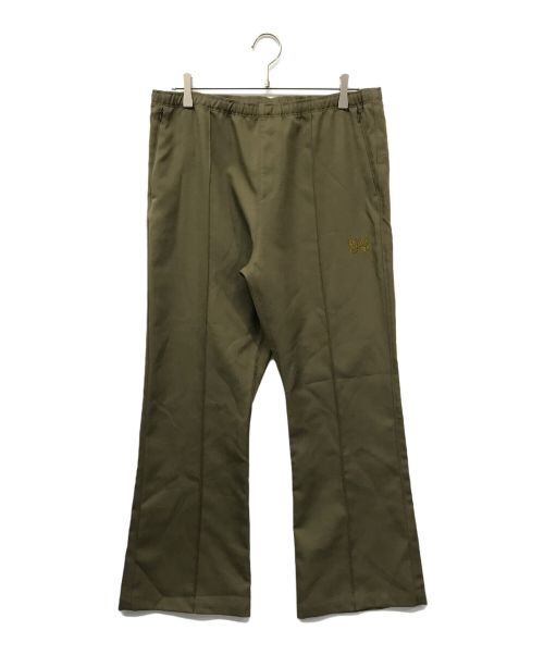 Needles（ニードルズ）Needles (ニードルズ) W.U. Boot-Cut Pant Pe/C Twill Needles ニードルズ トラックパンツ ジャージ ブーツカット フレア 日本製 IN154 オリーブ サイズ:Mの古着・服飾アイテム