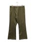 Needles（ニードルズ）の古着「W.U. Boot-Cut Pant Pe/C Twill Needles ニードルズ トラックパンツ ジャージ ブーツカット フレア 日本製 IN154」｜オリーブ