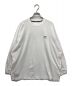 WTAPS（ダブルタップス）の古着「OBJ 05 / LS / COTTON. FORTLESS  TEE WTAPS ダブルタップス ロンT オーバーサイズ ビッグシルエット ネイバーフッド 241ATDT-CSM20」｜ホワイト