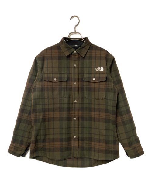 THE NORTH FACE（ザ ノース フェイス）THE NORTH FACE (ザ ノース フェイス) Brushy Creek Shirt/ブラッシークリークシャツ/NR62330R/チェックシャツ ブラウン サイズ:Ｓの古着・服飾アイテム