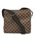 LOUIS VUITTON（ルイ ヴィトン）の古着「ナヴィグリオ/ダミエ/ショルダーバッグ/N45255」｜ブラウン