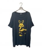 Hysteric Glamourヒステリックグラマー）の古着「プリントTシャツ 01202CT04」｜ブラック