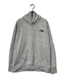 THE NORTH FACE（ザ ノース フェイス）の古着「スクエア ロゴ プルパーカー/SquareLogo Hoodie/NT12035」｜グレー