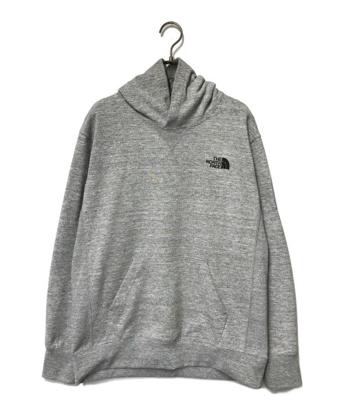 THE NORTH FACE（ザ ノース フェイス）THE NORTH FACE (ザ ノース フェイス) スクエア ロゴ プルパーカー/SquareLogo Hoodie/NT12035 グレー サイズ:Lの古着・服飾アイテム