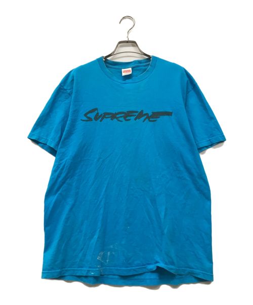 SUPREME（シュプリーム）Supreme (シュプリーム) Futura Logo Tee Supreme シュプリーム フューチュラロゴＴ アメリカ製 madeinUSA 20AW 20年秋冬 ブルー サイズ:Mの古着・服飾アイテム