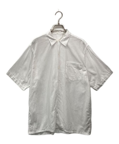 COMOLI（コモリ）COMOLI (コモリ) ベタシャン オープンカラーシャツ/T01-02012 ホワイト サイズ:1の古着・服飾アイテム