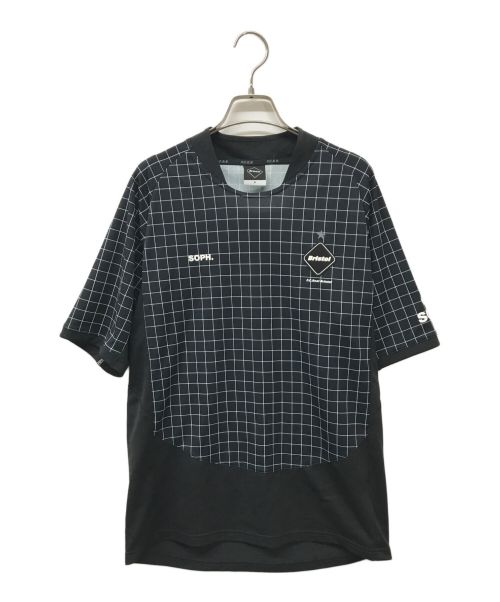 F.C.R.B.（エフシーアールビー）F.C.R.B. (エフシーアールビー) GAME SHIRT FCRB エフシーアールビー SOPH. ソフネット コラボ ゲームシャツ 格子柄 FCRB-210027 ブラック サイズ:Mの古着・服飾アイテム