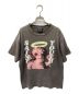 SAINT MICHAEL（セントマイケル）の古着「ピンクシープ ショートスリーブTシャツ SAINT Mxxxxxx PINK SHEEP ヴィンテージ加工 SM-A21-0000-011」｜グレー