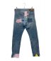 14ozDenim OKABILLY Slim Jeans CONEYBOWY Gypsypatch 14オンス ジプシーパッチ オカビリースリムジーンズ コニーボーイ 革パッチ KAPITAL キャピタル パッチワーク EK-1121：40000円