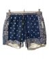 Children of the Discordance（チルドレン オブ ザ ディスコーダンス）の古着「BANDANA PATCH SHORT PANTS/ダナパッチショートパンツ/ハーフパンツ/COTDPT-328B」｜ネイビー