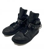 NIKE×COMME des GARCONS HOMME PLUSナイキ×コムデギャルソンオムプリュス）の古着「AIR JORDAN 1 HI STRAP SP-C/CN5738-001」｜ブラック