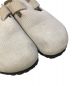 中古・古着 BIRKENSTOCK (ビルケンシュトック) サンダル BIRKENSTOCK ビルケンシュトック スエード ドイツ製 1025270 ホワイト サイズ:24cm：5000円