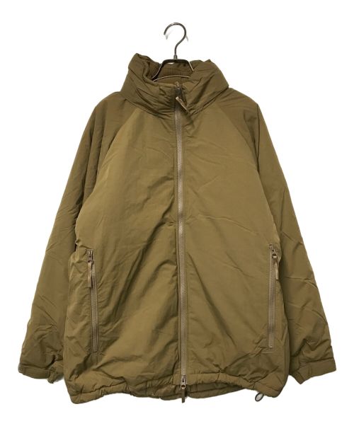 FREAK'S STORE（フリークスストア）FREAK'S STORE (フリークスストア) LEVEL 7 JACKET レベルセブンジャケット FREAK'S STORE フリークスストア ダブルジップ ナイロン 中綿ジャケット パファー  223-1534 ブラウン サイズ:Sの古着・服飾アイテム