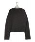 JIL SANDER (ジルサンダー) メランジニット/SWEATER DN LS JIL SANDER ジルサンダー 19AW 19年秋冬 ボートネック イタリア製 JSMP751030 ブラウン サイズ:46：20000円